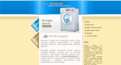 Desktop Screenshot of mosogepjavitas.a1szerviz.hu