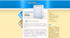 Desktop Screenshot of mosogatogepszerviz.a1szerviz.hu